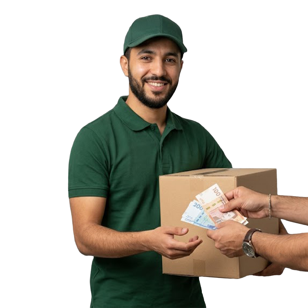 Payez à la réception, en toute confiance